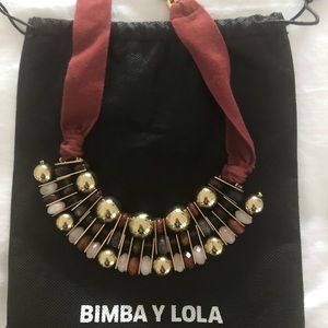 NEW Bimba y Lola Statement Necklace